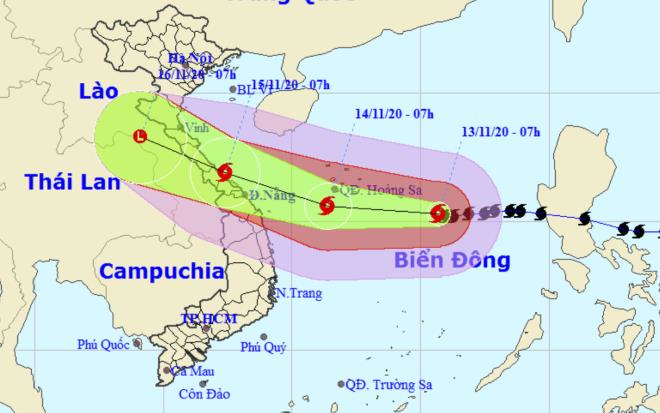 Video: Bộ trưởng Nguyễn Xuân Cường cảnh báo bão số 13 đường đi khó đoán định, tốc bộ bão lớn, đổ bộ Miền Trung