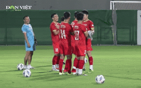 Video: Trò chơi vận động khiến thầy Park và học trò cười "tít mắt" trong buổi tập trước trận gặp ĐT Trung Quốc