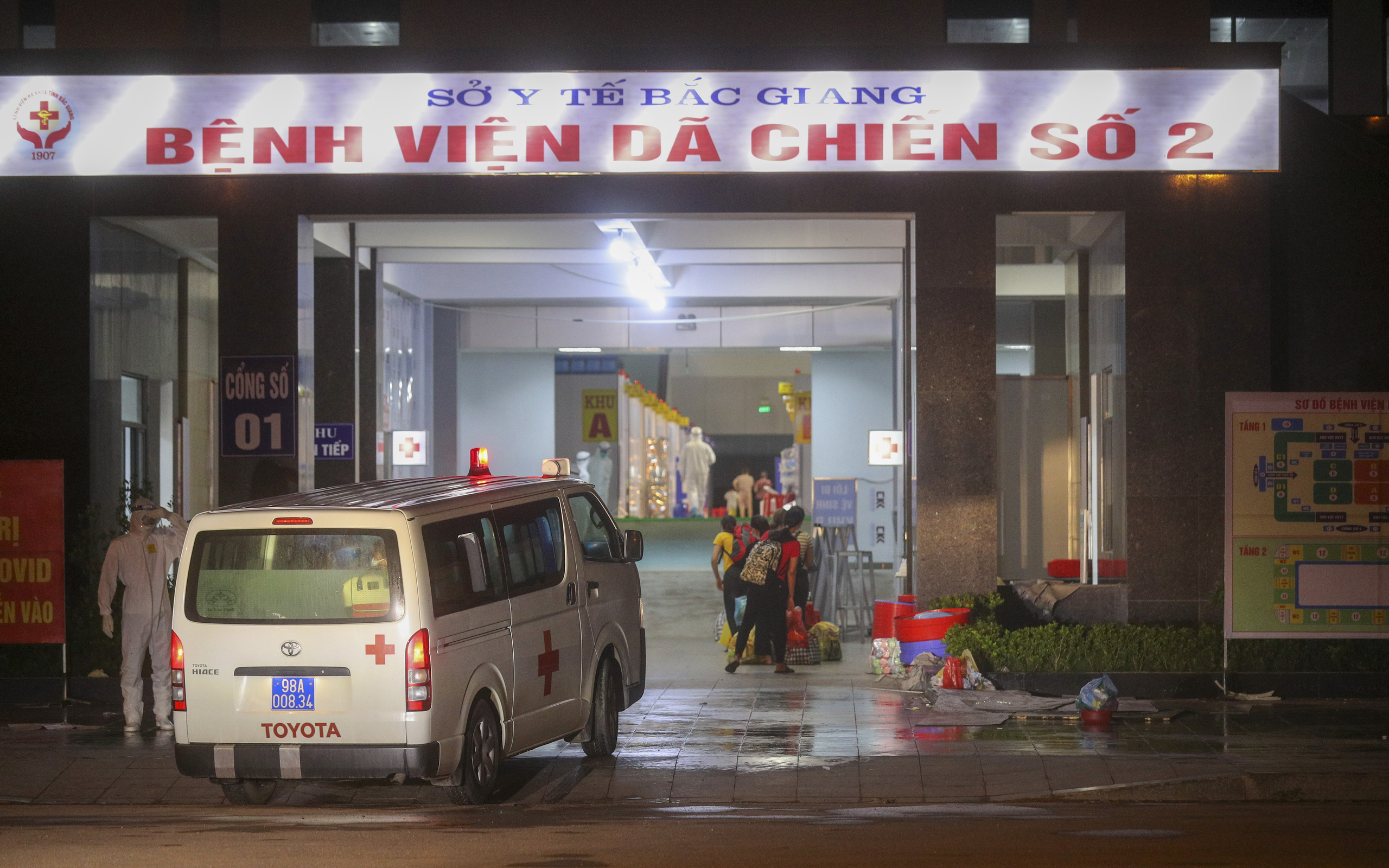 Bệnh viện dã chiến số 2 Bắc Giang tiếp nhận hơn 500 bệnh nhân Covid-19