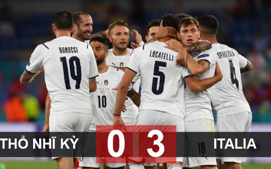 EURO 2020| HIGHLIGHT Thổ Nhĩ Kỳ 0-3 Italia: Insigne lập siêu phẩm cứa lòng - Italia mở màn EURO đầy mãn nhãn