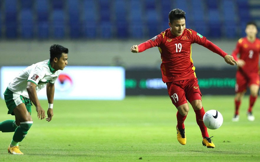 Xem lại những hình ảnh đáng nhớ trong trận thắng "4 sao" của tuyển Việt Nam trước Indonesia