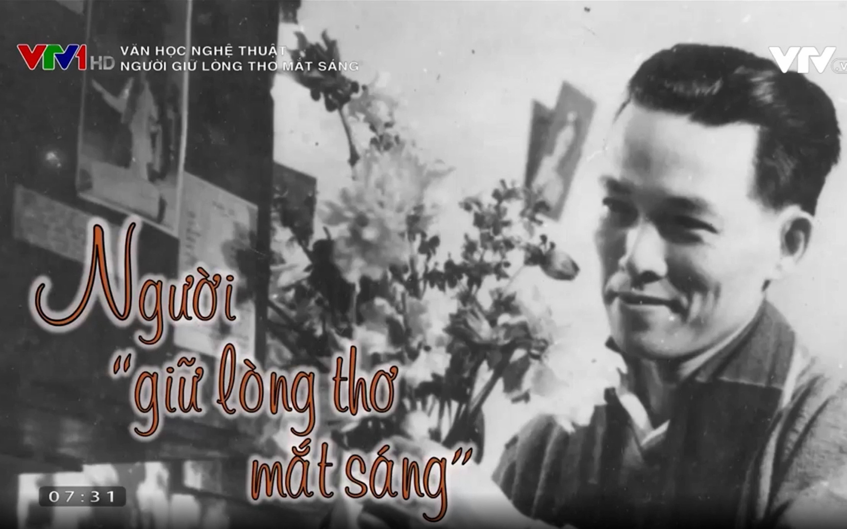 Phim kỷ niệm 100 năm ngày sinh nhà thơ, nhà viết kịch Lưu Quang Thuận: Giữ lòng thơ mắt sáng