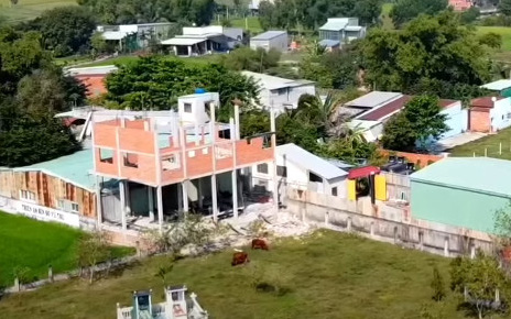 Hình ảnh Tịnh thất Bồng Lai sau khi tháo dỡ công trình xây dựng sai phạm