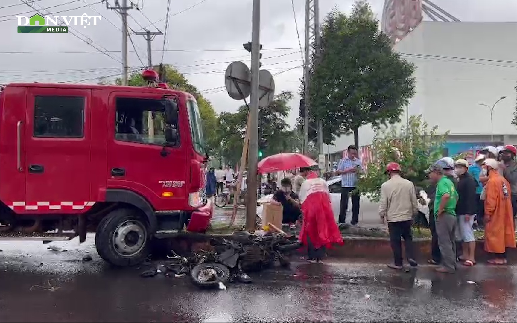 Đắk Lắk: Va chạm xe cứu hỏa đang làm nhiệm vụ, một người tử vong tại chỗ
