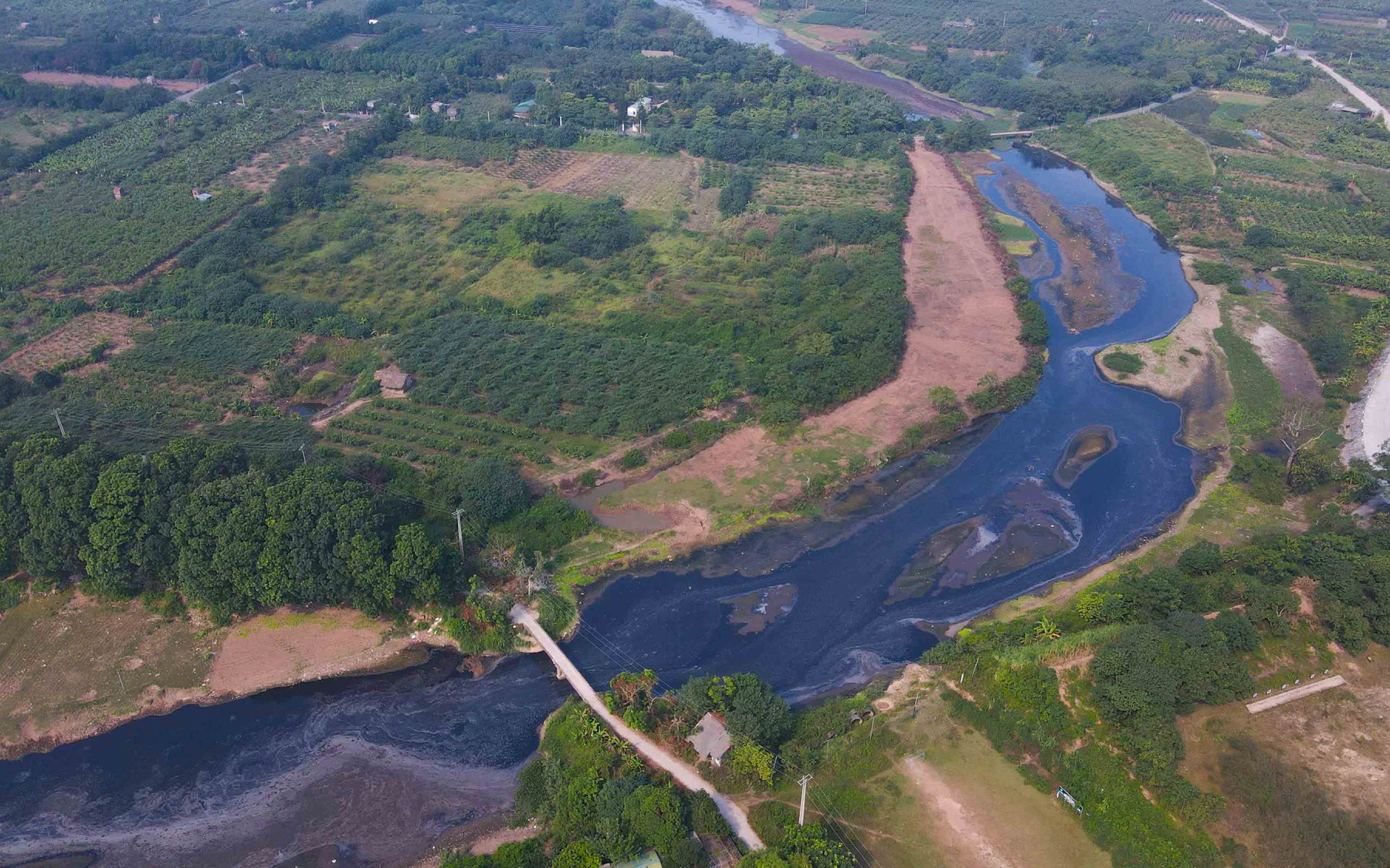 Hiện trạng 4 dòng sông "chết" tại Hà Nội cần được hồi sinh để chống ngập