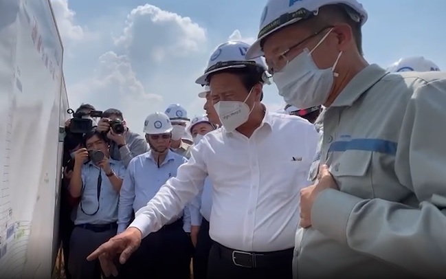 Video: Phó Thủ tướng Lê Văn Thành kiểm tra tiến độ triển khai dự án sân bay Long Thành