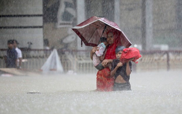 Lũ lụt kinh hoàng ở Banglades và Ấn Độ, hàng chục người chết và mất tích