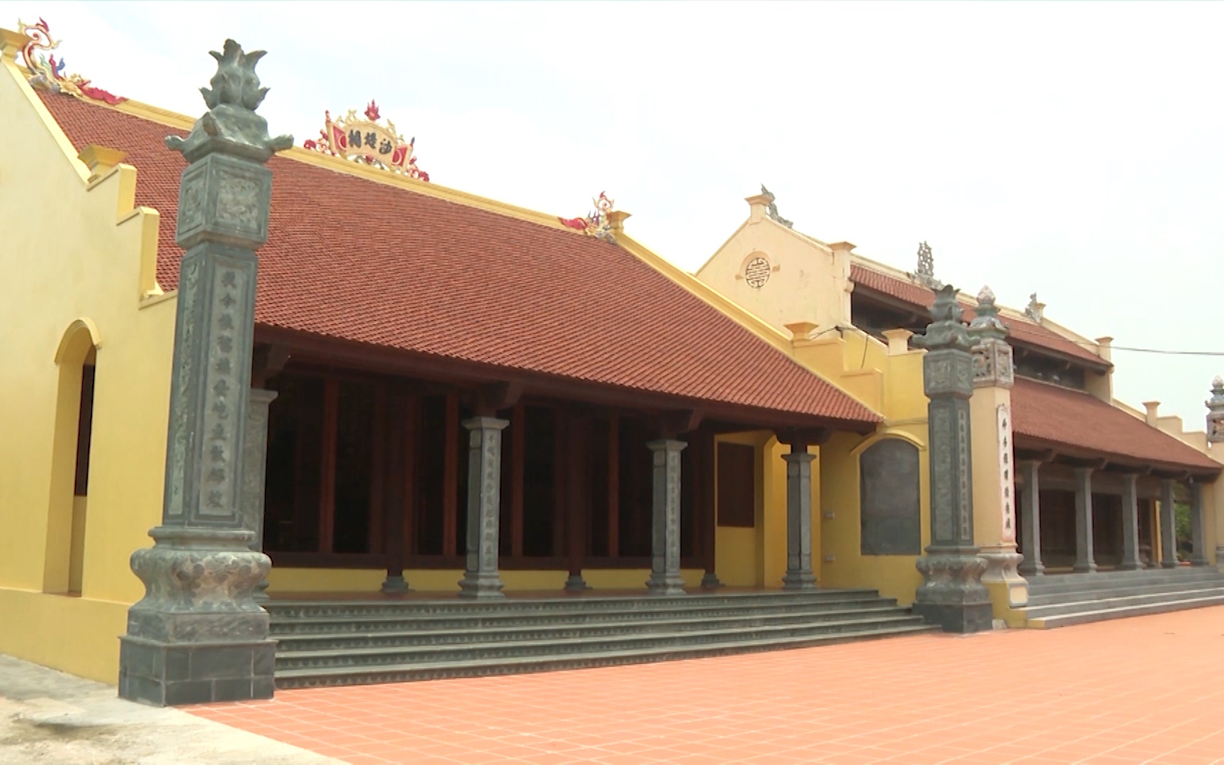 Ngắm nhìn nét kiến trúc truyền thống của chùa Sa Đê ở Nam Định