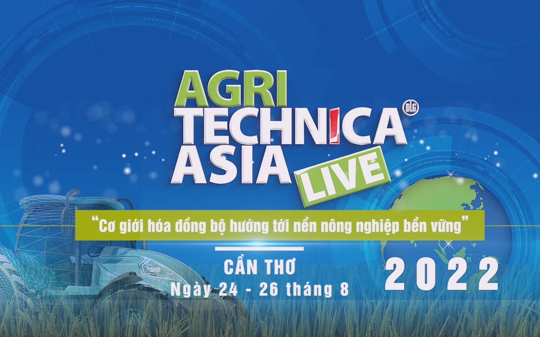 300 đơn vị tham gia trình diễn tại AgriTechnica Asia Live 2022