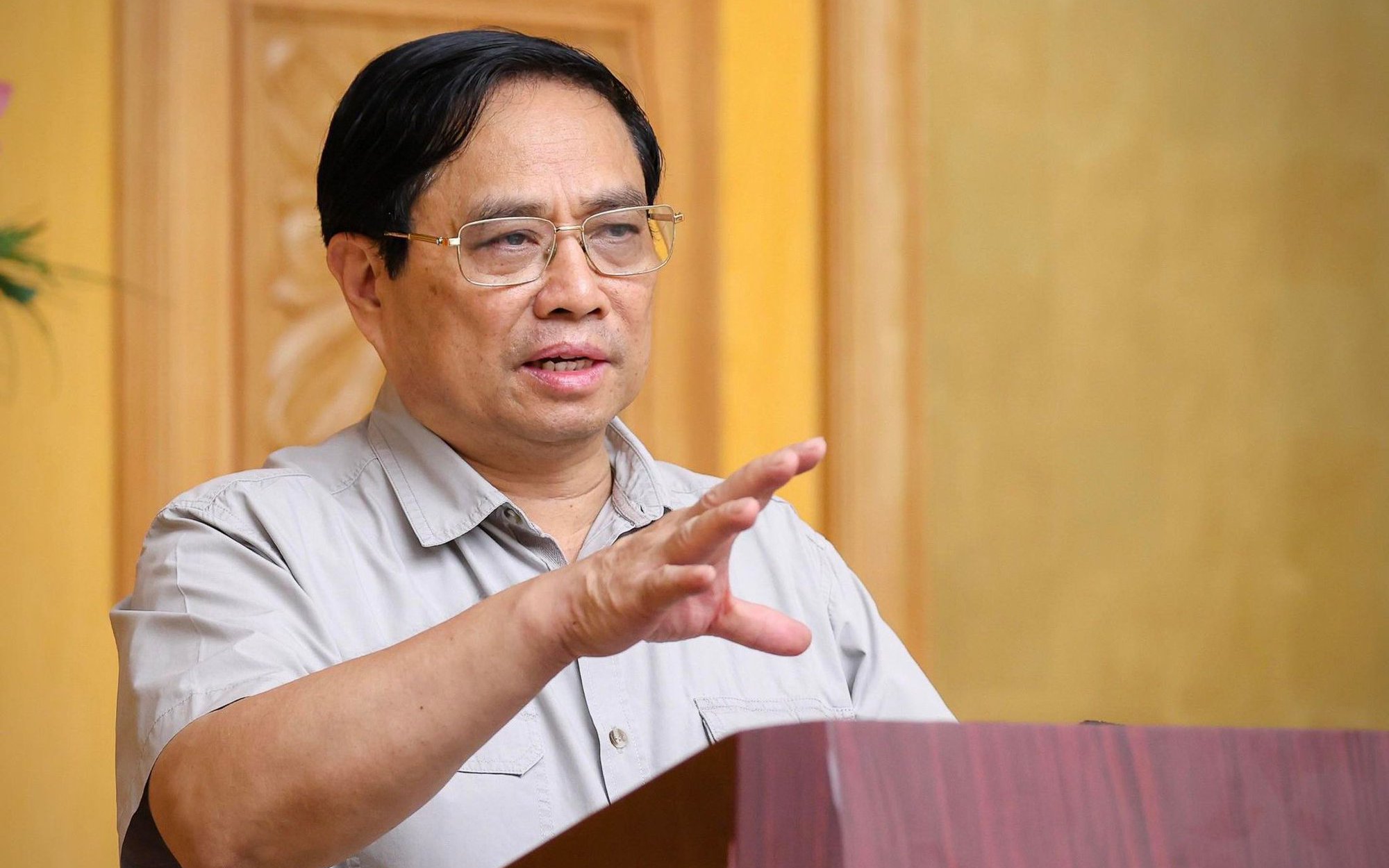 Thủ tướng Phạm Minh Chính: Phải di dời bằng được người dân ra khỏi khu vực nguy hiểm, đưa đến nơi trú ẩn an toàn