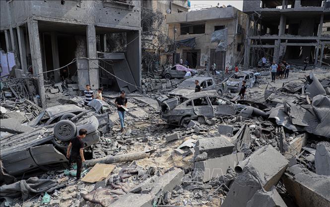 Clip: WHO kêu gọi thiết lập hành lang nhân đạo tại Dải Gaza