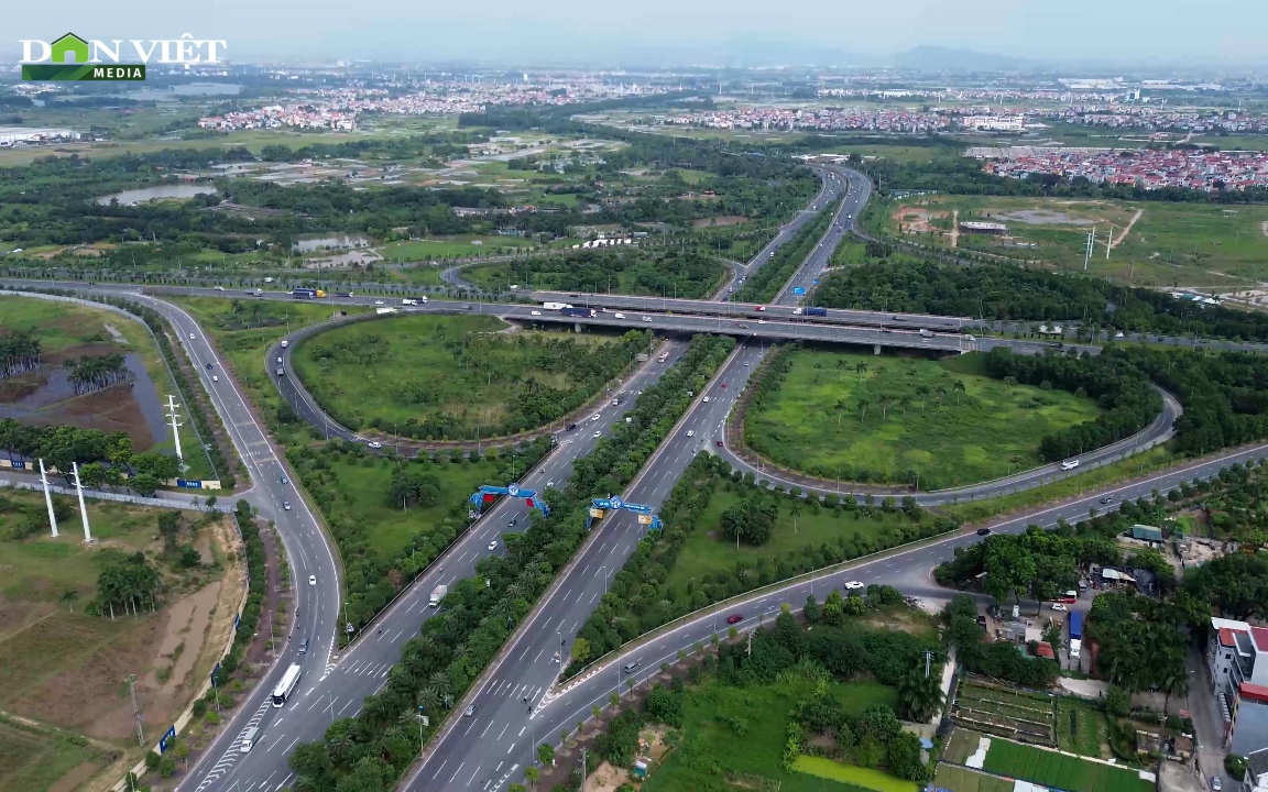 Video: Diện mạo 5 nút giao thông cửa ngõ hiện đại nhất Thủ đô nhìn từ flycam