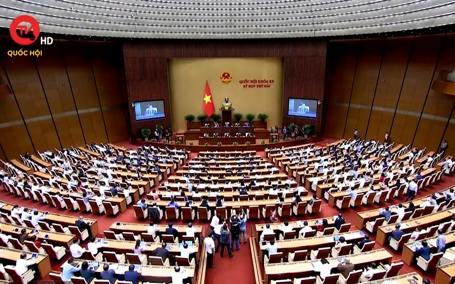[TRỰC TIẾP] Kỳ họp thứ 6, Quốc hội khóa XV: Thủ tướng Chính phủ trả lời chất vấn của đại biểu Quốc hội