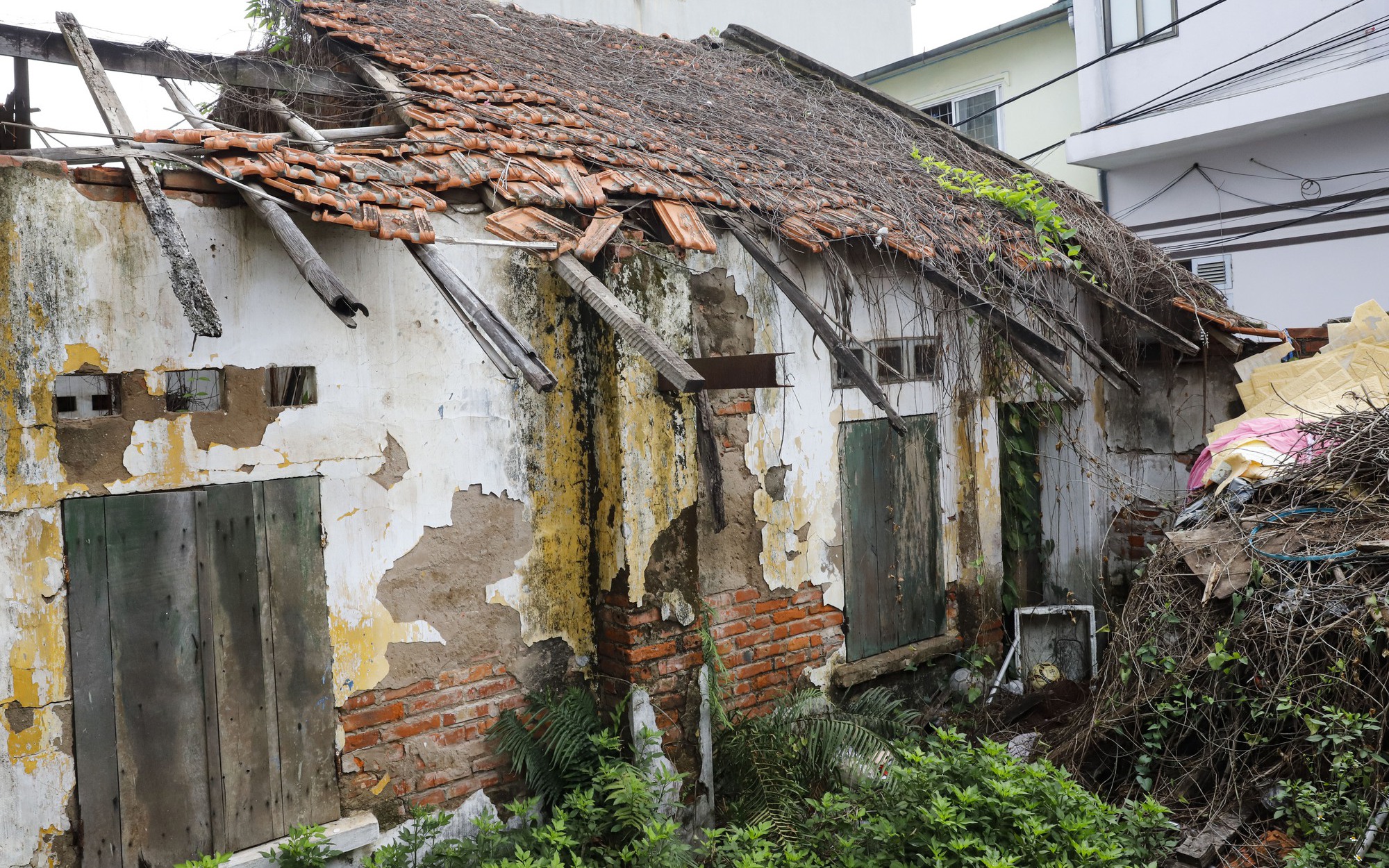 Ớn lạnh những căn nhà hoang nằm trong dự án trường học bị "treo" 17 năm tại Hà Nội