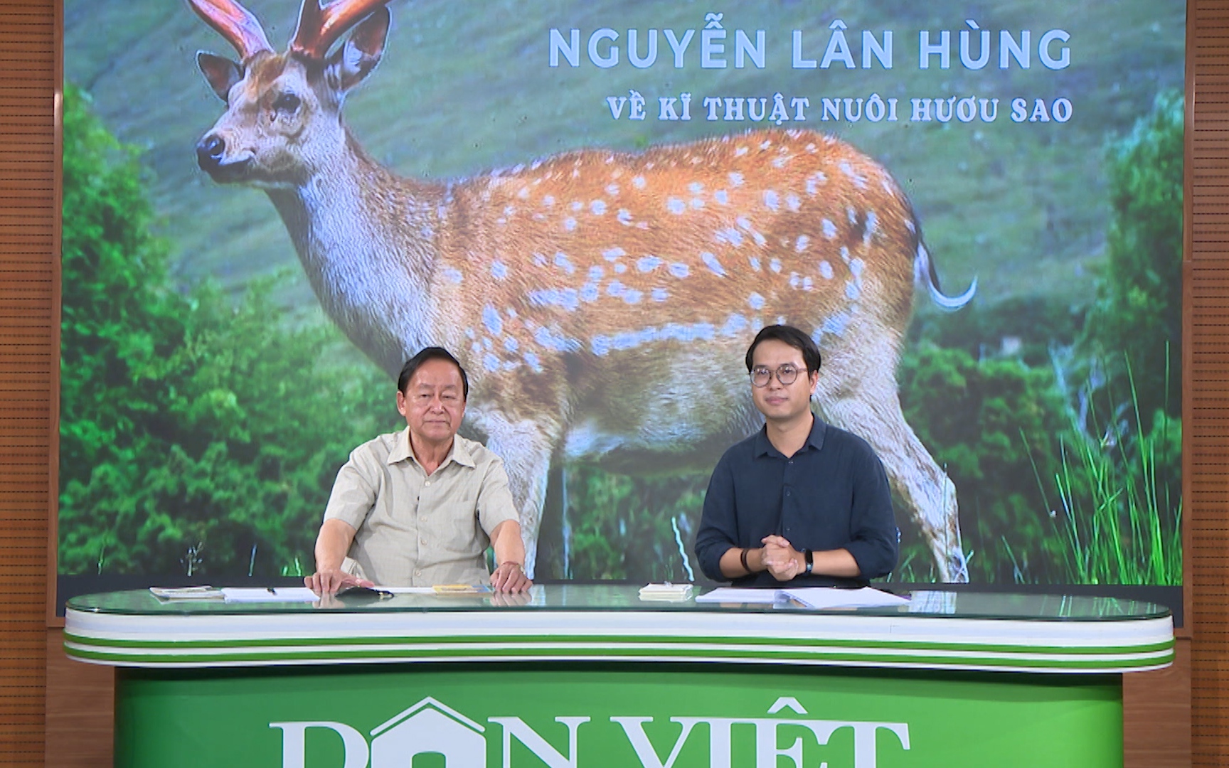 GÓC CHUYÊN GIA: Tìm hiểu kỹ thuật nuôi hươu lấy nhung cùng chuyên gia Nguyễn Lân Hùng