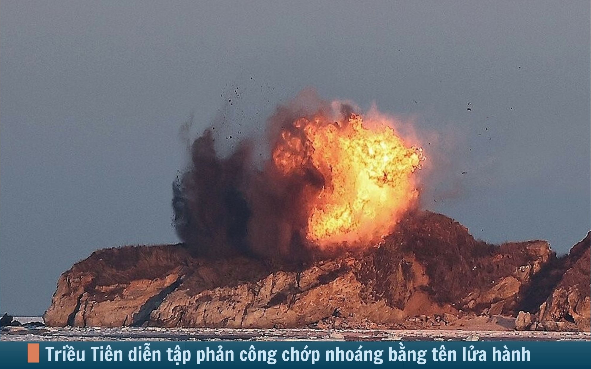 Hình ảnh báo chí 24h: Triều Tiên diễn tập phản công chớp nhoáng bằng tên lửa hành trình