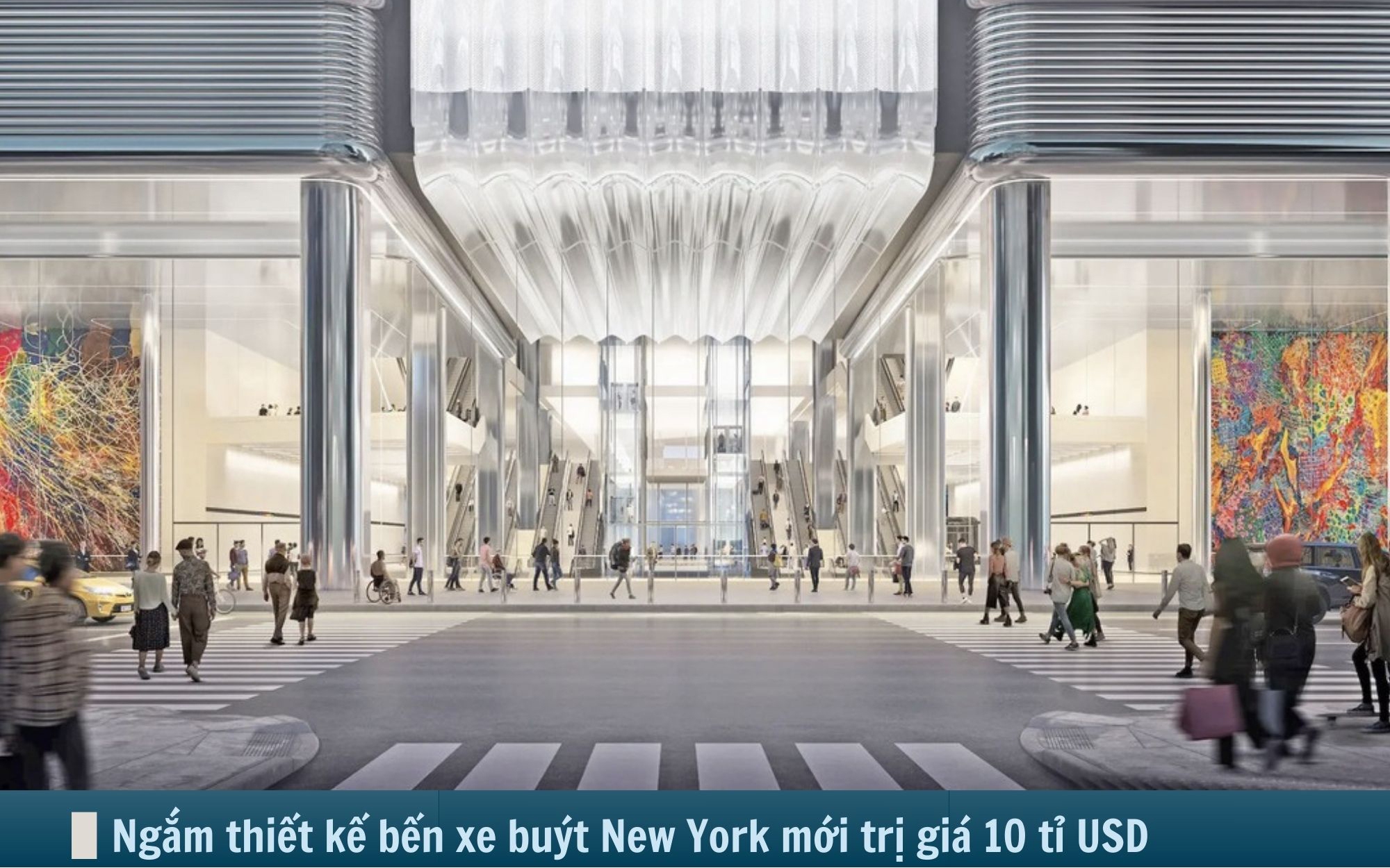 Hình ảnh báo chí 24h: New York sắp có bến buýt mới trị giá 10 tỷ USD