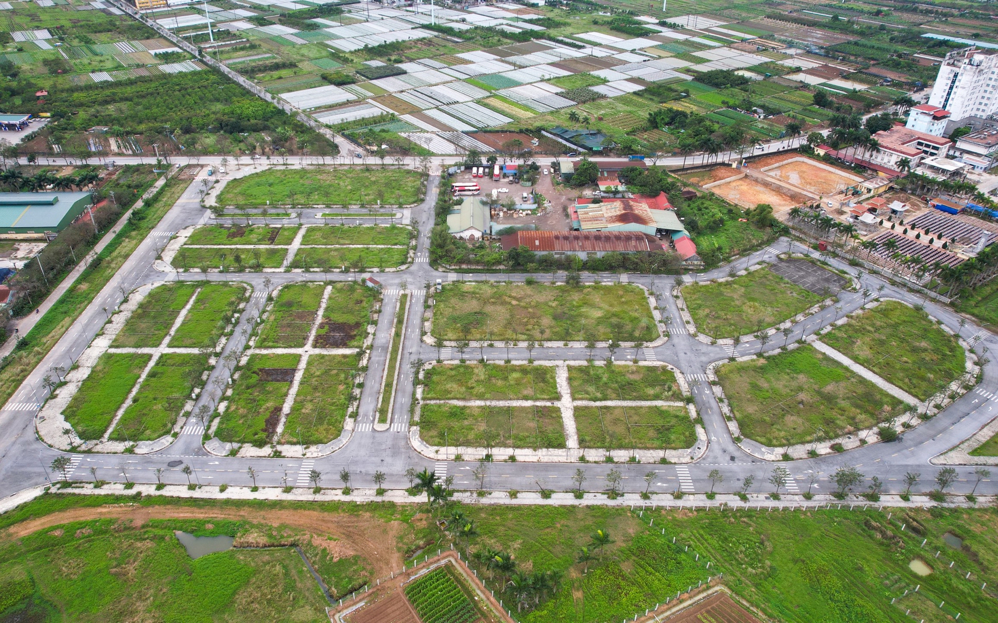 Hiện trạng khu đất rộng hơn 16.000 m2 vừa bị Hà Nội hủy kết quả trúng đấu giá