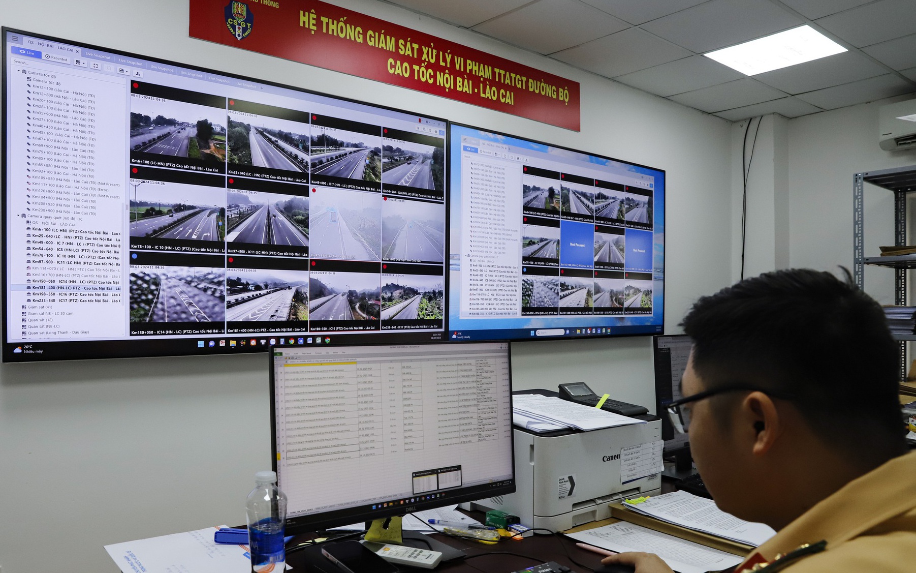 Toàn cảnh "mắt thần" giám sát xử phạt hàng nghìn trường hợp vi phạm trên cao tốc Nội Bài - Lào Cai