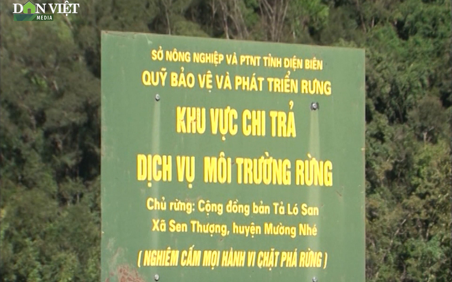 Hàng nghìn tỷ đồng dành cho những người giữ rừng ở Điện Biên