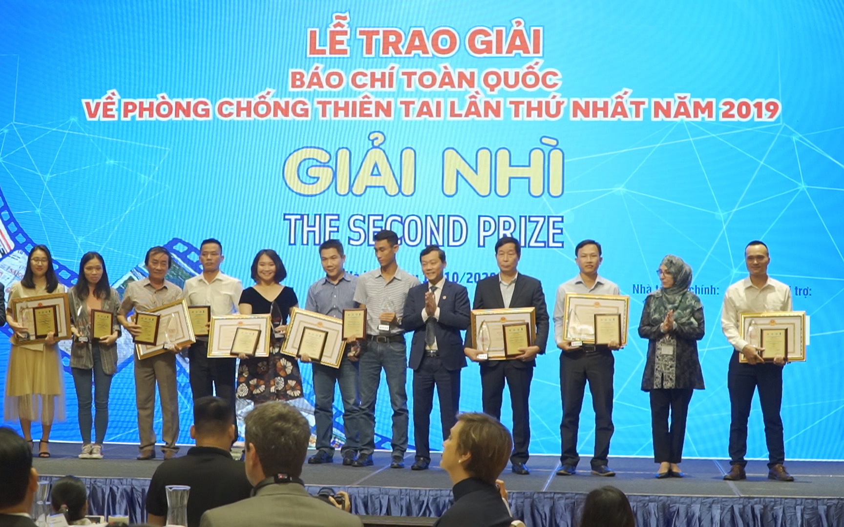 Báo NTNN/Điện tử Dân Việt đoạt 2 giải nhì tại Giải báo chí phòng chống thiên tai lần thứ nhất