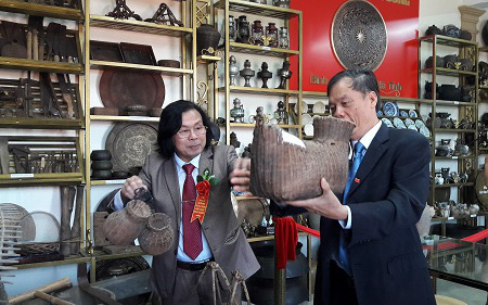 Bảo tàng nông cụ với hơn 4.000 hiện vật của Tiến sĩ văn học tại Hà Tĩnh