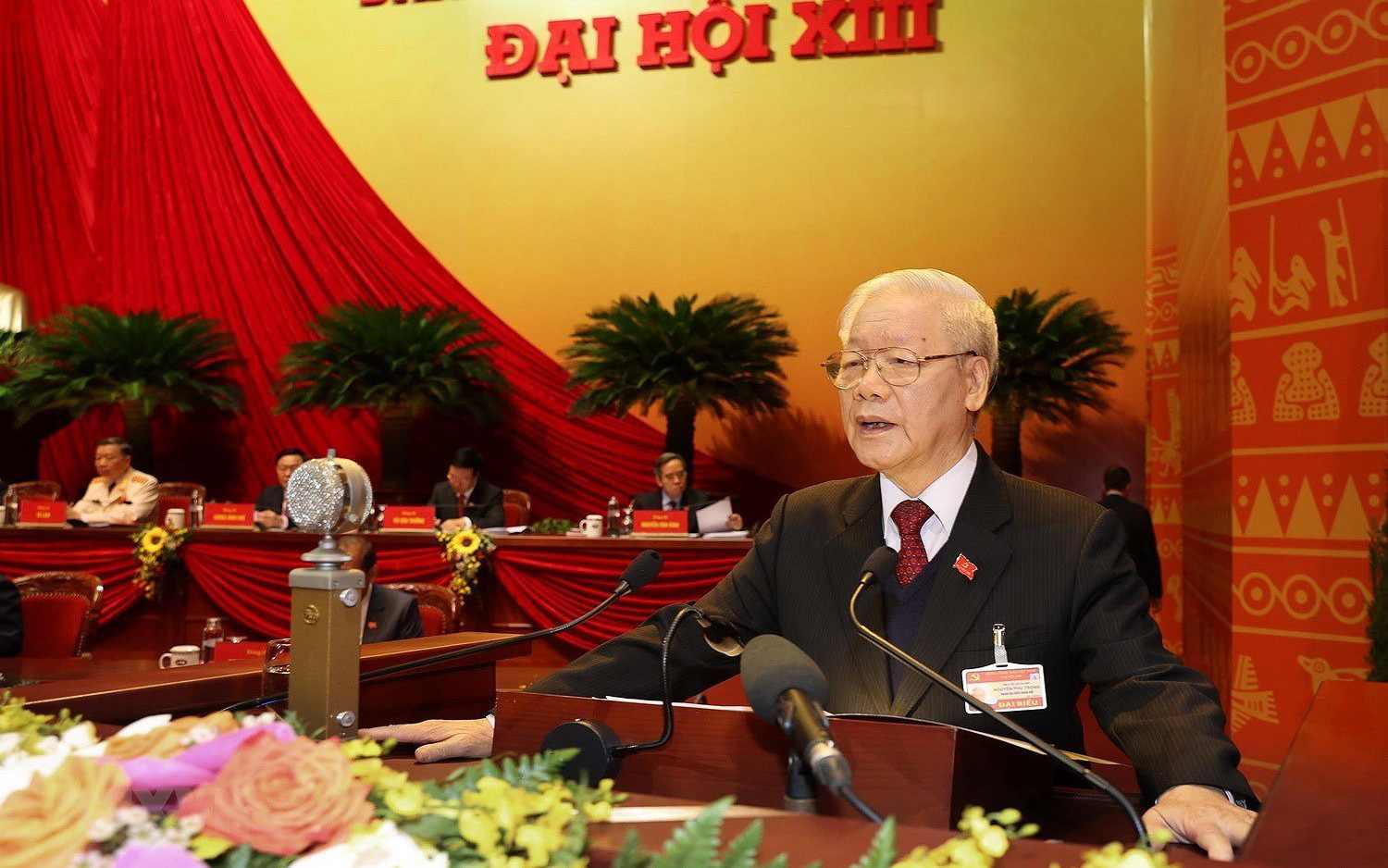 Toàn văn phát biểu của Tổng Bí thư, Chủ tịch nước Nguyễn Phú Trọng khai mạc Đại hội XIII của Đảng