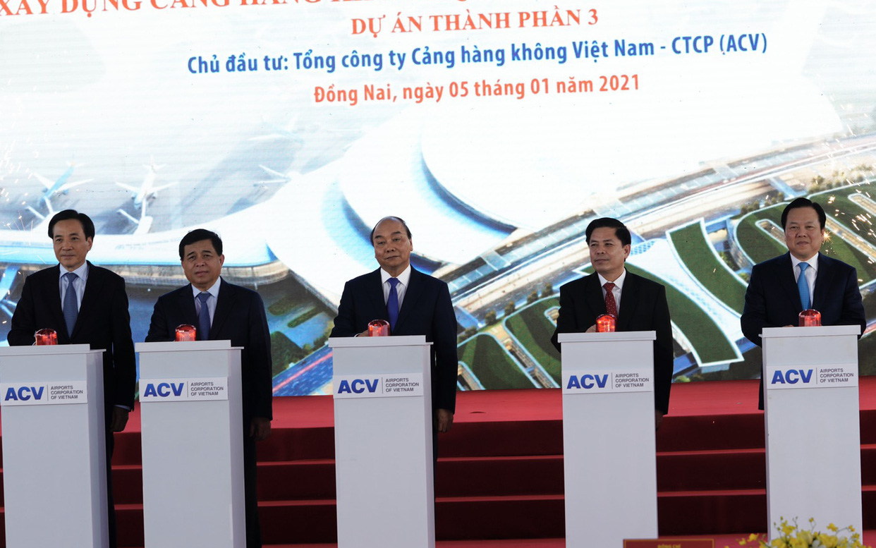 Clip: Thủ tướng Nguyễn Xuân Phúc dự lễ khởi công Sân bay Long Thành