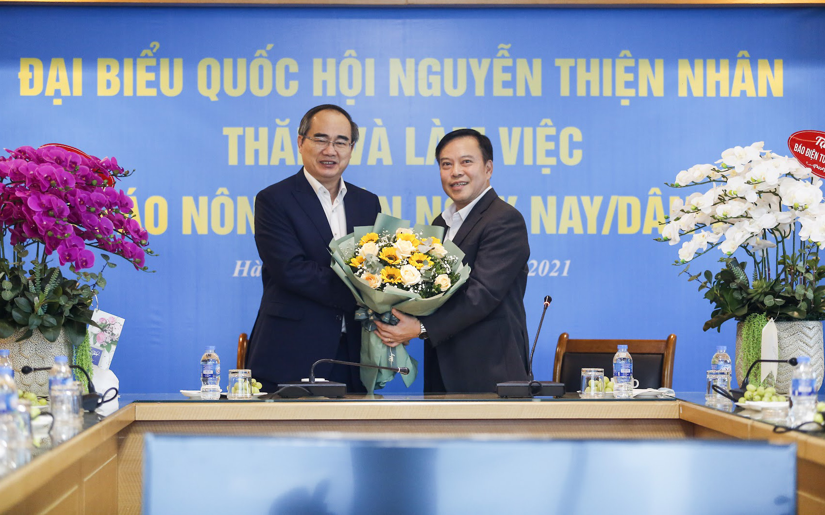 Nguyên Uỷ viên Bộ Chính trị Nguyễn Thiện Nhân: Chúc Báo NTNN trở thành địa chỉ tin cậy của tất cả người dân Việt Nam