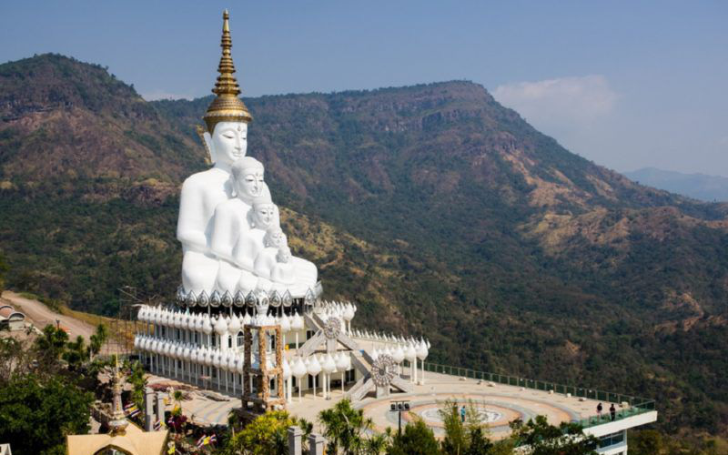 Video: Ghé thăm ngôi đền trên vách đá thủy tinh ở Thái Lan