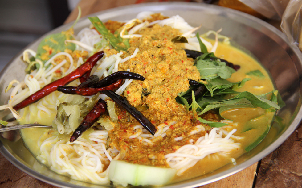 Kanom jeen - món mỳ lên men đặc sắc nét văn hóa truyền thống của người Thái Lan
