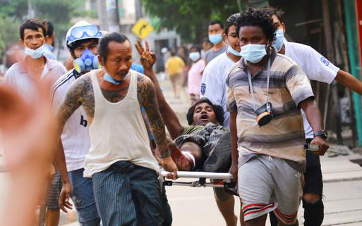 Ảnh thế giới 7 ngày qua: Xả súng tại Mỹ, biểu tình ở Myanmar lọt top ảnh ấn tượng tuần qua
