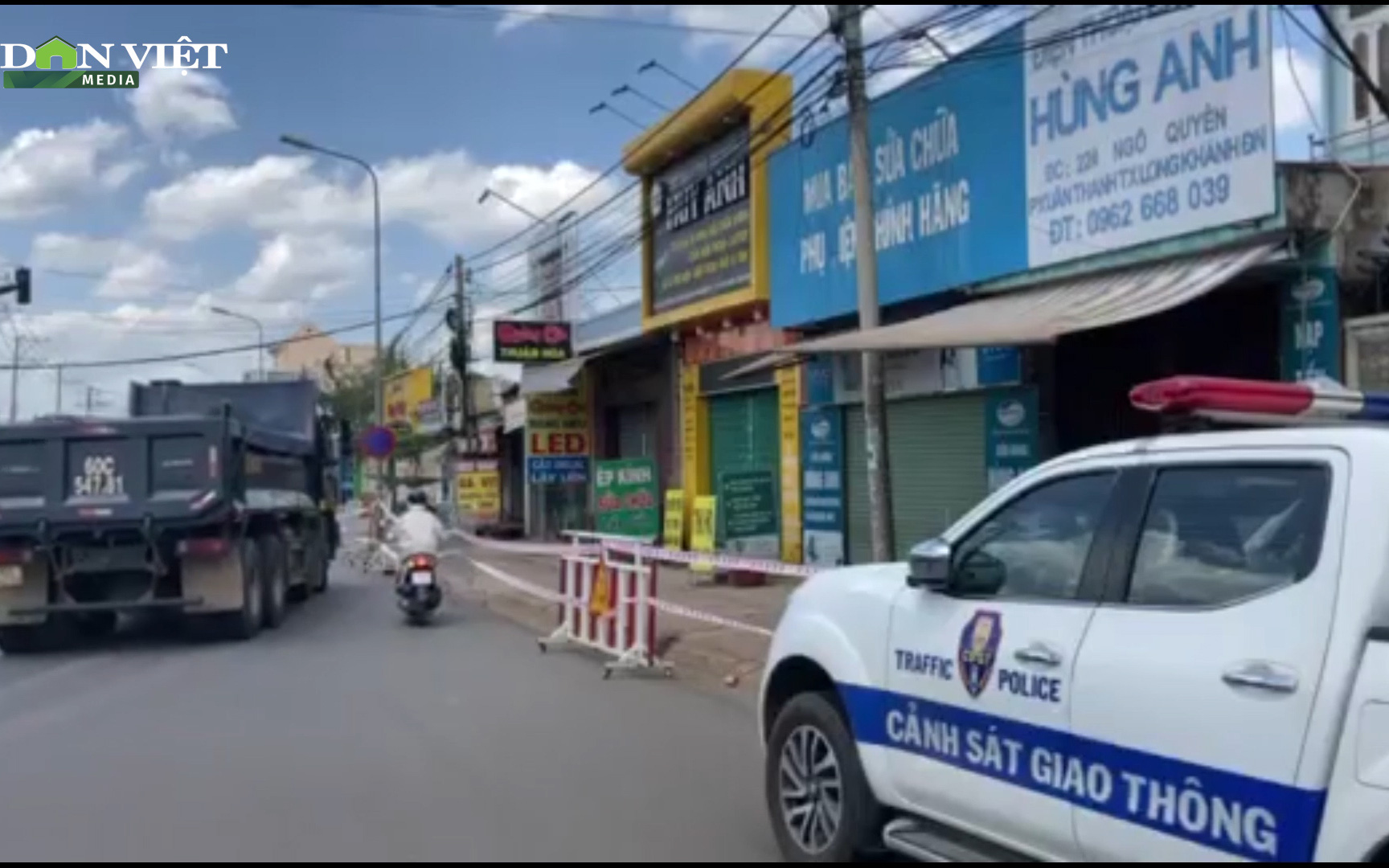 TP Long Khánh: Phong toả “nửa dãy phố” đường Ngô Quyền vì nhân viên quán bar dương tính với Covid-19