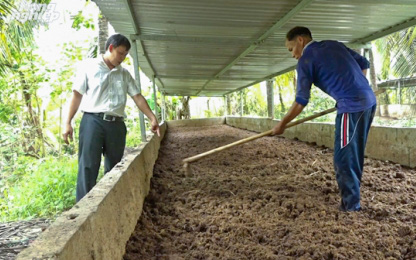 Thăm trang trại 14ha nuôi trùn quế lớn nhất Đồng Bằng Sông Cửu Long