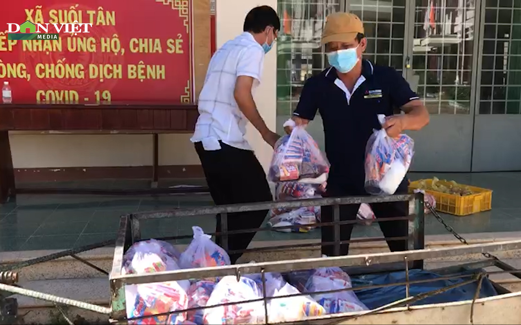 Khánh Hòa: Hội Nông dân huyện Cam Lâm tích cực “tiếp sức” cho người dân trong khu phong tỏa