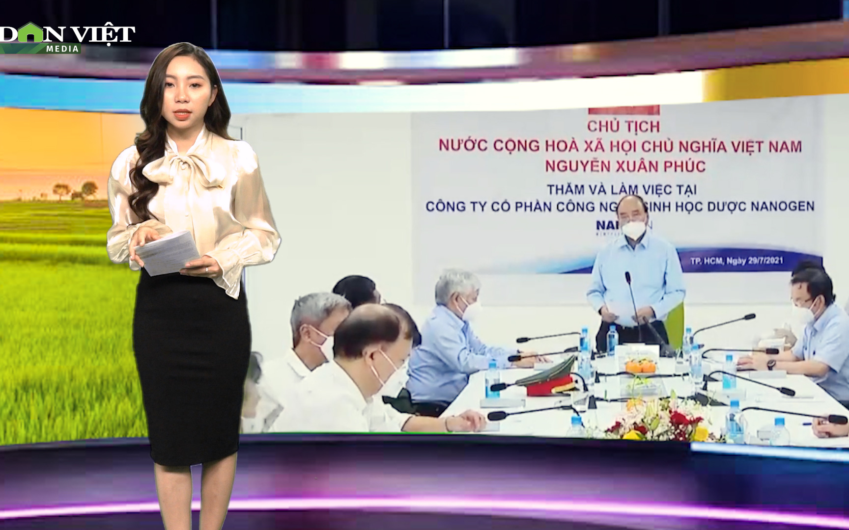Bản tin Thời sự Dân Việt 30/7: Chủ tịch nước yêu cầu Bộ Y tế cấp phép sớm cho vaccine Nano Covax