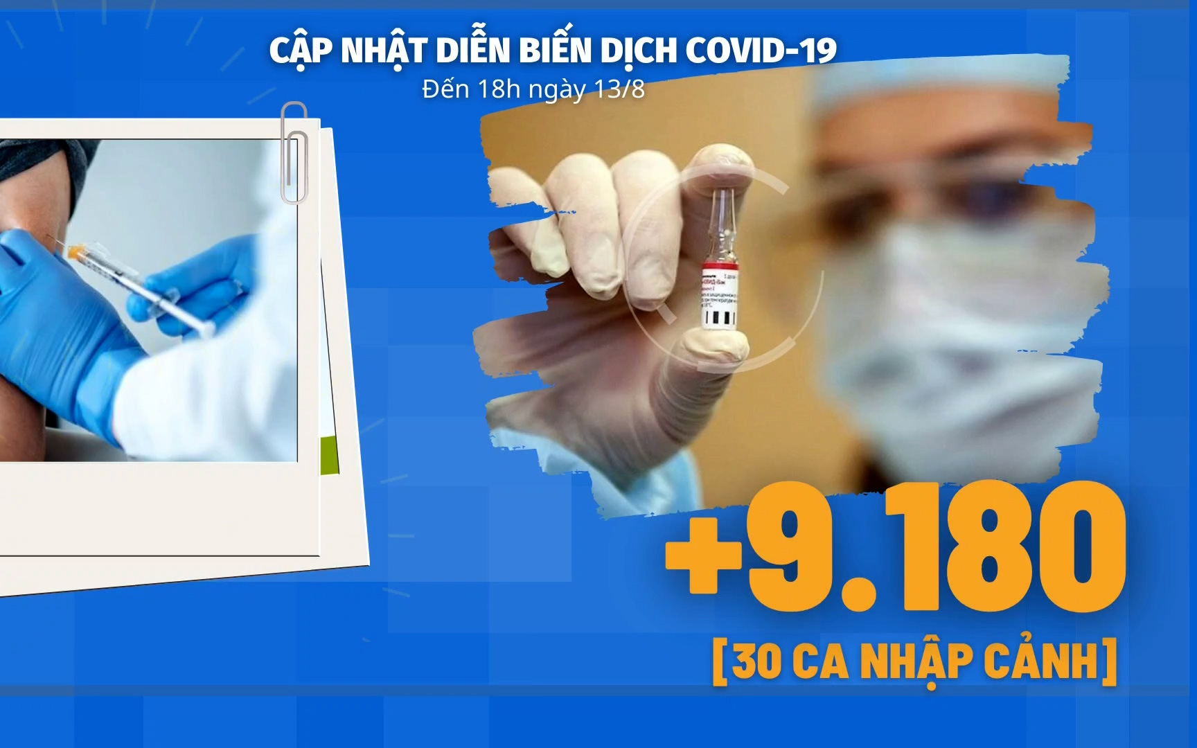 Diễn biến dịch Covid-19 ngày 13/8: Bộ Y tế tiếp nhận trang thiết bị phòng, chống dịch Covid-19 từ Chính phủ Thụy Sỹ