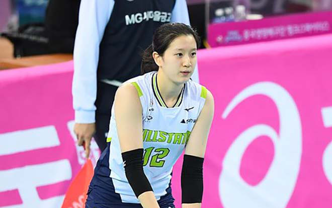 Chiêm ngưỡng vẻ đẹp nữ VĐV mới nổi của làng bóng chuyền Hàn Quốc đang thi đấu tại Olympic Tokyo
