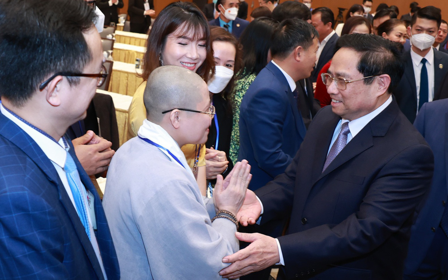 Thủ tướng Phạm Minh Chính gặp mặt kiều bào dự Xuân quê hương 2022