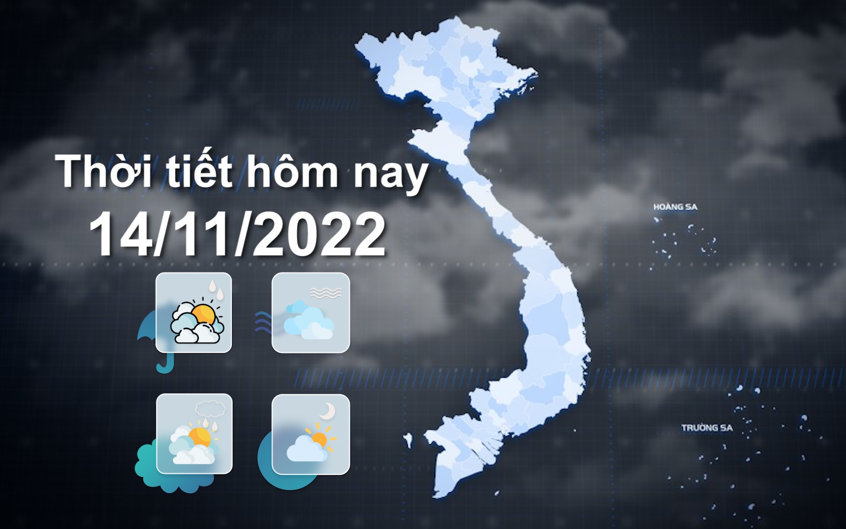 Thời tiết hôm nay 14/11/2022: Bắc Bộ sáng sớm trời lạnh, có mưa nhỏ vài nơi