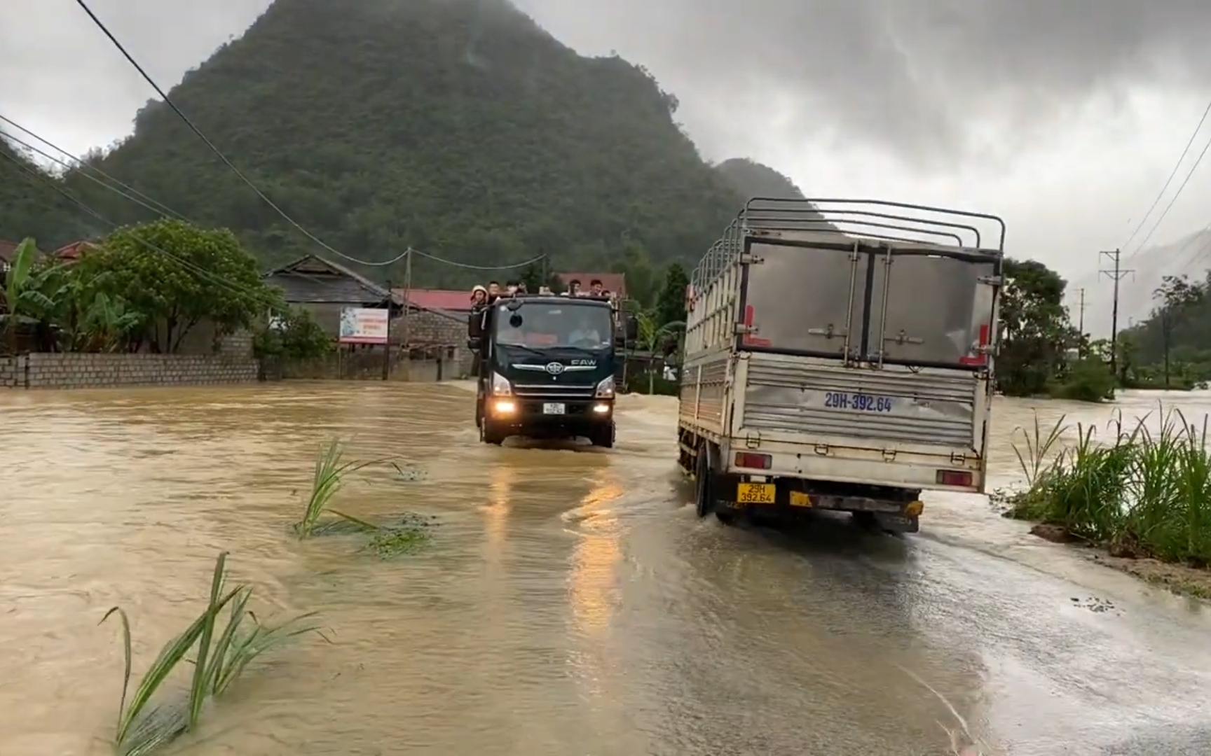 Lạng Sơn: Mưa lớn gây ngập 1.507ha lúa và hoa màu