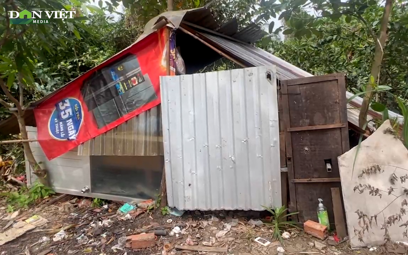 Video: Hiện trạng hàng chục ngôi nhà xây trên đất nông nghiệp bị tháo dỡ ở TP.HCM