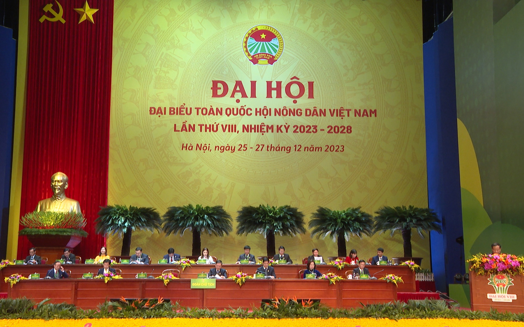 Bản tin đặc biệt Chào mừng Đại hội VIII Hội Nông dân Việt Nam: Nhiều nội dung quan trọng trong ngày làm việc đầu tiên