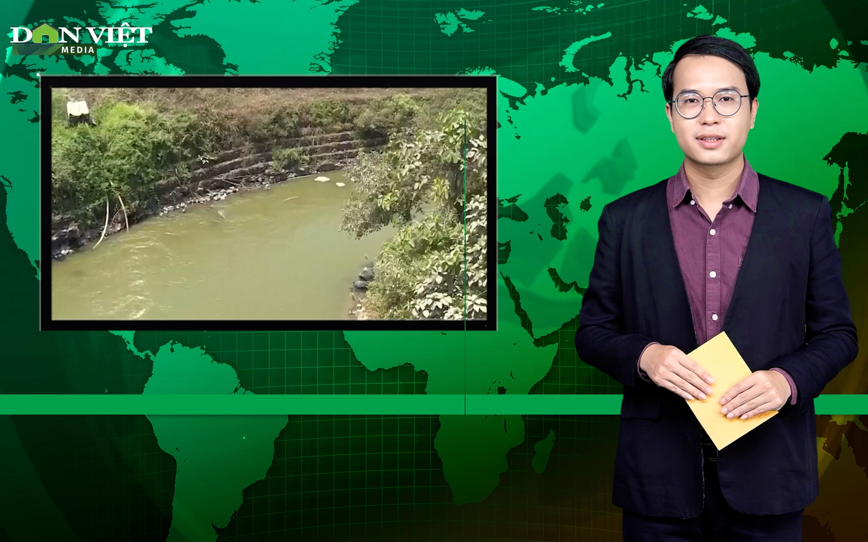 Bản tin Dân Việt Nóng 10/4: Sông Buông Đồng Nai bị nhiều nguồn thải đổ về gây ô nhiễm nặng
