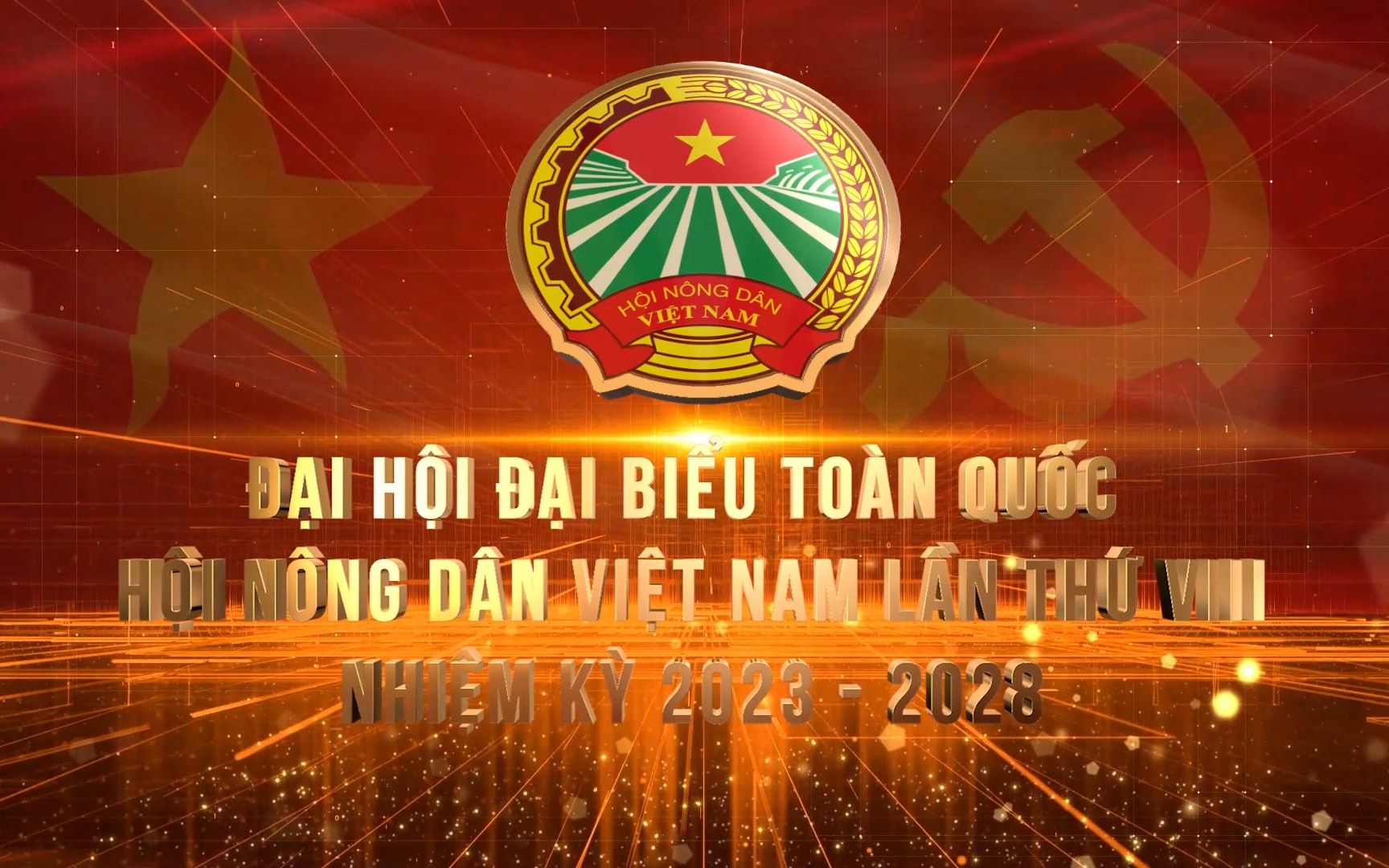 ĐẠI HỘI HỘI NÔNG DÂN VIỆT NAM LẦN VIII: Hội Nông dân huyện Văn Yên náo nức nhận cờ thi đua