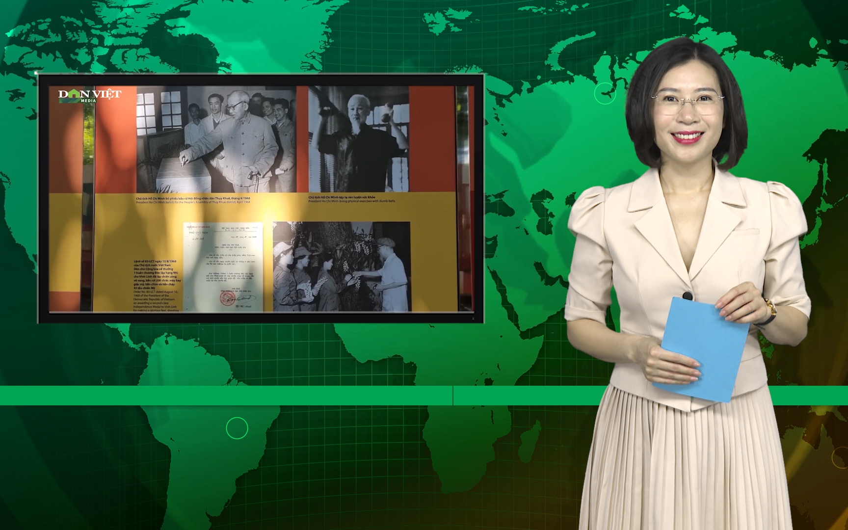 Bản tin Dân Việt Nóng 19/5: Trưng bày sắc lệnh, bút tích Chủ tịch Hồ Chí Minh kỷ niệm 133 năm ngày sinh của Người