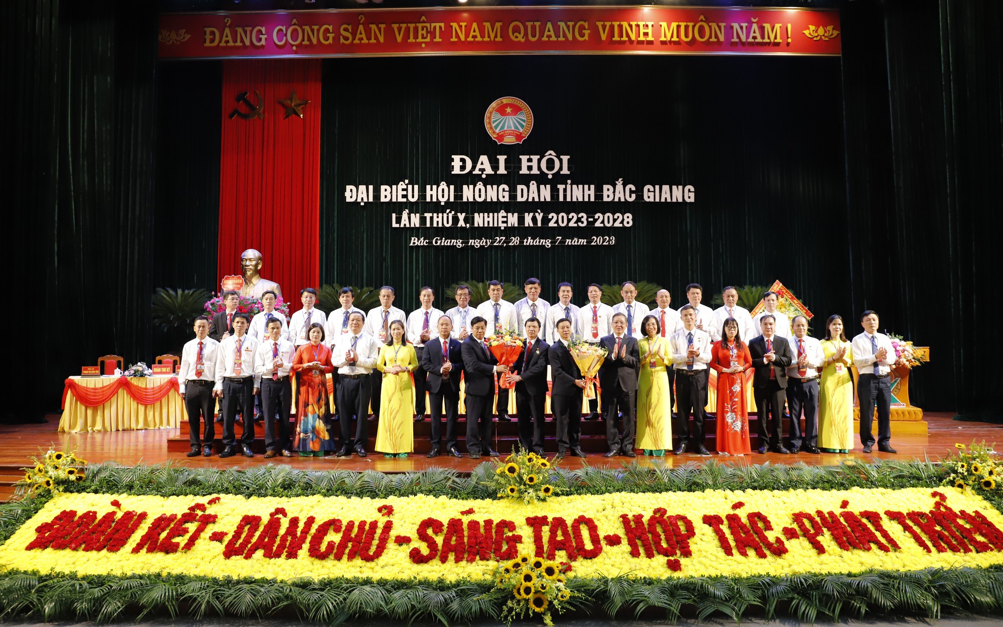 Hình ảnh Đại hội đại biểu Hội Nông dân tỉnh Bắc Giang lần thứ X, nhiệm kỳ 2023-2028