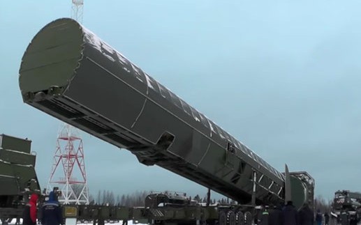 Clip: Nga đưa siêu tên lửa hạt nhân tầm xa nhất 
vào biên chế hoạt động
