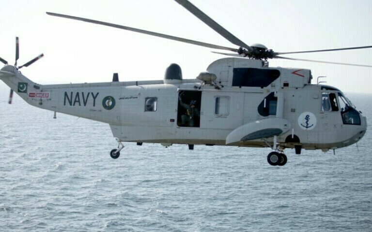 Clip: Rơi trực thăng của Hải quân Pakistan khiến 3 người thiệt mạng