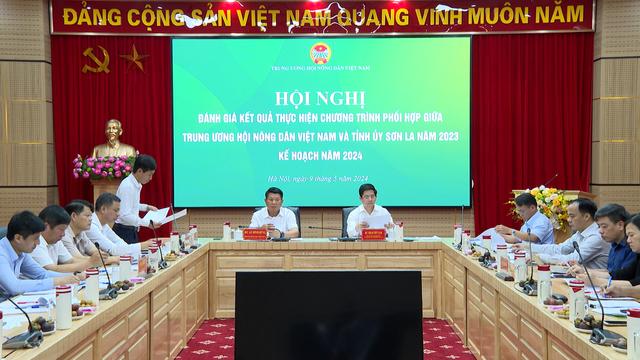 Hội NDVN phối hợp với tỉnh Sơn La đồng hành cùng người nông dân ứng dụng công nghệ cao vào sản xuất nông nghiệp 